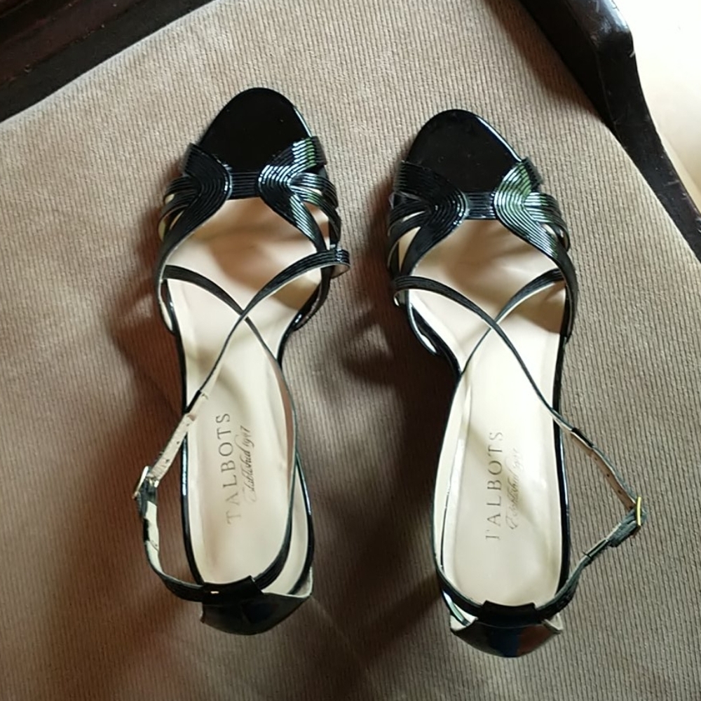 Talbots Sexy Strappy Heels 7 1/2AA EUC